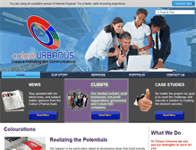 Tablet Screenshot of coloururbanus.com